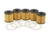 ES#4883356 - 1142762244651KT - Oil Filter Kit With O-Ring - 5 Pack - Multi-pack oil filter kits to ensure your oil stays contaminant free : Gen 2 MINIs - Hengst - MINI