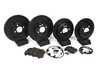 ES#2597546 - 34116858652XSKKT - Performance Front & Rear Brake Service Kit - Featuring ECS V5 Slotted/Drilled rotors and ECS EP24 Enthusiast Performance pads - Assembled By ECS - MINI