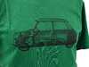 ES#3671841 - 80142463224 - MINI T-SHIRT MEN CAR PRINT - Small  - Classic Mini side shot - Genuine MINI - MINI