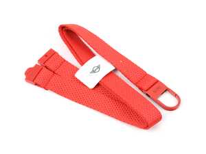 ES#4788462 - 80275B32120 - MINI Lanyard Ribbon / Key Chain - Rebel Red   - Holder for your Keys and Key Fob - Genuine MINI - MINI