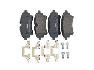 ES#5339378 - 80A698451G - Rear Brake Pad Set - Restore your stopping power - Ferodo - Audi