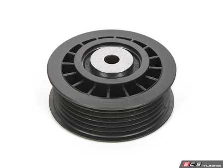 ES#2816004 - 6012000770 - Accessory Belt Idler Pulley - Grooved Pulley On Pulley Bracket - Hamburg Tech - Mercedes Benz