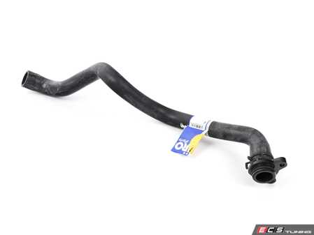 ES#4316675 - 11537560363PRM - Upgraded Coolant Hose - Cylinder Head to Thermostat Housing - features a metal connector that replaces the stock plastic connector - URO Premium - BMW