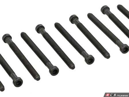 ES#5339577 - 189.380 - Cylinder Head Bolt Set - A full set 10 head bolts to secure your cylinder head - Elring - Audi Volkswagen