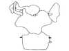 ES#5339636 - 059103161T - Front Timing Cover Gasket - Lower - Ensure a proper seal to avoid leaks - Elring - Audi Volkswagen