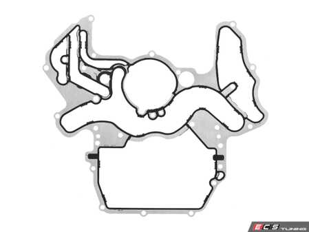 ES#5339698 - 059103161AJ - Front Timing Cover Gasket - Lower - Ensure a proper seal to avoid leaks - Elring - Audi Volkswagen