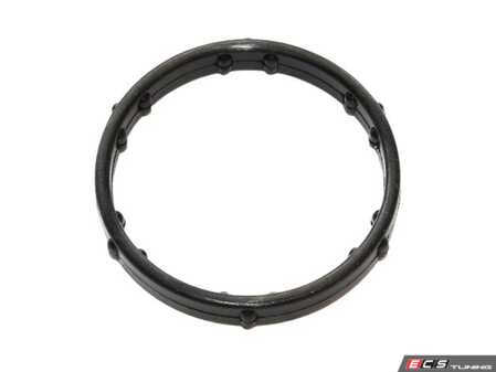 ES#5339764 - 06E121119A - Coolant Pipe Sealing Ring - Priced each  - found on both ends of the ends of the hard coolant pipe, stop leaking coolant and keep your engine cool - Elring - Audi