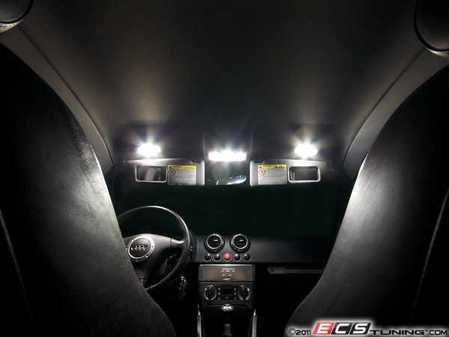 ES#2225992 - 42103710KIT5 - LED Overhead Lighting Kit - Bathe your interior in white light with these new LED bulbs - ZiZa - Audi