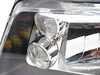 ES#4305303 - 121169 - OE Style Headlight Set - Black - With fog lights, with clear turn signal lenses - Anzo - Volkswagen
