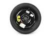 ES#4881417 - 5WA601011E - 18" Spare Wheel & Tire Assembly - 18x3.5 ET25 5x112 57.1CB - Black - With T125/70R18 Spare Tire - Genuine Volkswagen Audi - Volkswagen