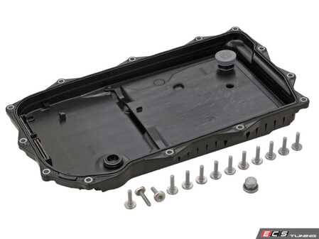 ES#5339217 - 224.210 - Automatic Transmission Oil Pan With Transmission Filter - Includes gasket, hardware, and integrated filter - Elring - BMW