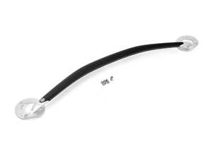 ES#4781200 - E46SB01-CF-2-AS - Karbonius E46 M3 / 3-Series Carbon Strut Brace - Gloss Carbon - Silver Mounts - Improve Your Handling And Reinforce Your Vehicle! - Karbonius Composites - BMW