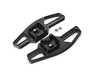 ES#4659052 - 8234-8W-701 - BFI Complete Replacement Shift Paddles - Black Anodized - The worlds first machined aluminum complete replacement paddles for Audi with illuminated shift indicators! - Black Forest Industries - Audi