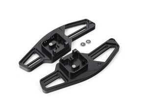 ES#4659052 - 8234-8W-701 - BFI Complete Replacement Shift Paddles - Black Anodized - The worlds first machined aluminum complete replacement paddles for Audi with illuminated shift indicators! - Black Forest Industries - Audi