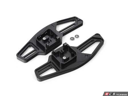 ES#4659052 - 8234-8W-701 - BFI Complete Replacement Shift Paddles - Black Anodized - The worlds first machined aluminum complete replacement paddles for Audi with illuminated shift indicators! - Black Forest Industries - Audi