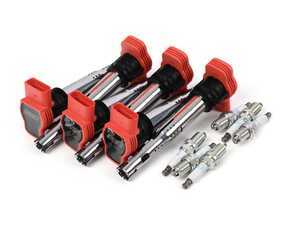 ES#4818264 - 06E905115F4KT - Ignition Service Kit  - Keep your engine running smooth with ECS Performance Ignition Coil - Assembled By ECS - Audi