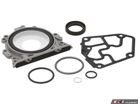 ES#5340183 - 038198011 - Engine Crankcase Cover Gasket Set - Fix your oil leaks - Elring - Volkswagen