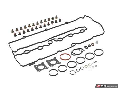 ES#5339208 - 113.980 - Cylinder Head Gasket Kit - Head gasket kit without the Head Gasket and with valve stem seals - Elring - BMW