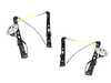 ES#5340242 - 51337020659KT - Front Window Regulators - Set - Includes left and right side regulators - Does not include window motors - Hamburg Tech - BMW