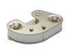 ES#5340286 - 91153170202 - Door Lock Striker - Right - Right door striker with Gold Galvanized finish - Hamburg Tech - Porsche
