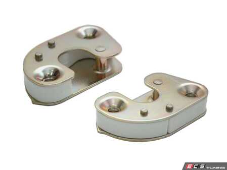 ES#5340287 - 91153170102KT - Door Lock Striker - Set  - door striker pair with Gold Galvanized finish - Hamburg Tech - Porsche