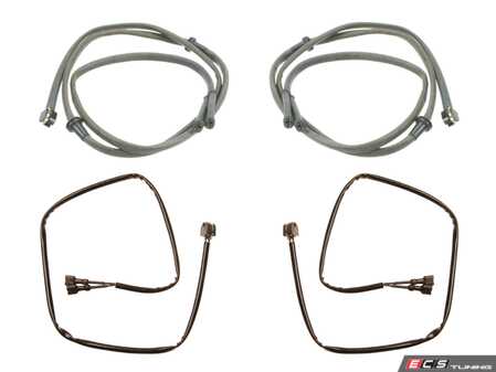 ES#5340332 - 40005-00004 - Brake Wear Sensor Kit - Includes all 4 brake wear sensors - Hamburg Tech - Porsche