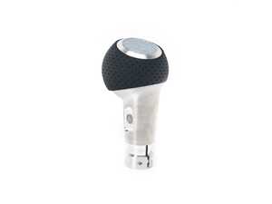 ES#5340343 - GS4-LE - BFI Limited Edition GS4 Shift Knob - L'OE Show Edition - Machined Finish - Air Leather - The upholstered cousin to the GS3 shift knob, an ergonomic design inspired by Porsche. - Black Forest Industries - Audi Volkswagen