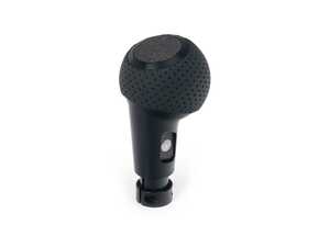 ES#5340341 - GS4S-LE - BFI Limited Edition GS4 Shift Knob - L'OE Show Edition - Black Anodized - Air Leather - The upholstered cousin to the GS3 shift knob, an ergonomic design inspired by Porsche. - Black Forest Industries - Audi Volkswagen