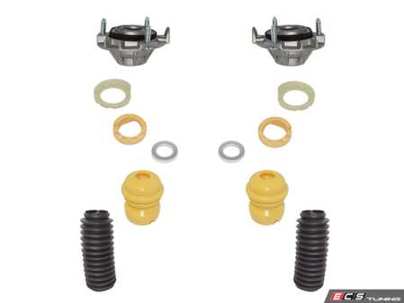 ES#5340355 - 20001-00693 - Rear Upper Shock Mount Kit - Featuring Hamburg Technic Upper Strut Mount & Bump Stop Refresh Kit! - Hamburg Tech - Porsche