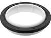 ES#5340365 - 059103051K - Rear Crankshaft Seal - Also referred to as the rear main seal. 105mm - Elring - Audi Volkswagen