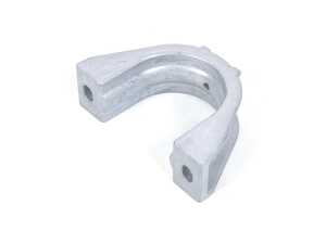 ES#4871792 - 31356757100 - Front Sway Bar Bracket - Left/Right - Surrounds the bushing and mounts the sway bar to the front subframe - Replaces BMW part numbers 31356757100 and 31356757099 - URO - BMW