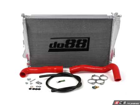 ES#4656924 - WC310R - Aluminum Radiator - Red Hose - E46 M3  - Let your engine breathe better with this DO88 Radiator! - DO88 - BMW