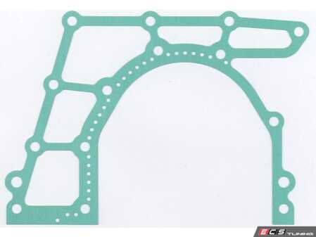 ES#5340489 - 078103181 - Rear Crank Flange Gasket - Seals the crank flange to the engine block - Elring - Audi