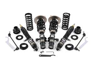 ES#3509434 - I-46-BR - BR Series Coilover Suspension Kit - 3-Bolt Top Mounts - Featuring 30 levels of adjustment and performance spring rates and valving that makes the BR Series perfect for both daily drivers and track warriors! - BC Racing - BMW