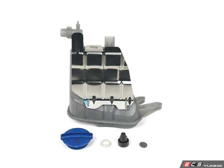 ES#3660806 - 8k0121405qKT - Expansion Tank Replacement Kit - Complete Assembly - Clean up your engine bay or replaced your cracked unit with a new coolant expansion tank replacement kit. - Assembled By ECS - Audi