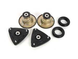 ES#4840472 - 20002-00004 - Porsche 986 987 Boxster Cayman Front & Rear Upper Strut Mounts - Set Of 6 - Featuring Hamburg Technic Shock Mounting Refresh Kit! - Hamburg Tech - Porsche