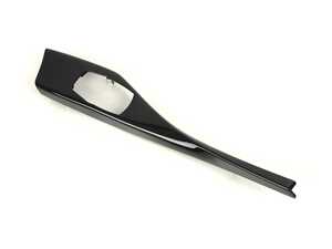 ES#2977936 - 51169343846 - Center Console Cover - Black High Gloss - Genuine BMW - BMW