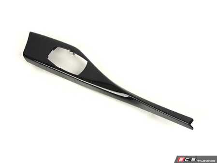 ES#2977936 - 51169343846 - Center Console Cover - Black High Gloss - Genuine BMW - BMW