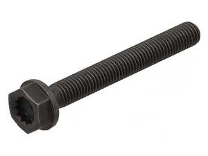ES#5340557 - WHT008383 - Hex Bolt - Priced Each - Used to secure the main bearing cap to the engine block. M10x80 - Elring - Volkswagen