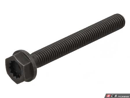 ES#5340557 - WHT008383 - Hex Bolt - Priced Each - Used to secure the main bearing cap to the engine block. M10x80 - Elring - Volkswagen