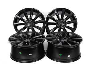 ES#4846278 - 18turbine3KT - Set Of 4 18x8.5 Turbine Evannex Wheels - Satin Black - EVANNEX - 