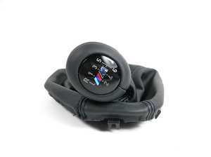 ES#47008 - 25112282400 - M5 Illuminated Shift Knob - 6 Speed - Nappa leather illuminated knob with electrical connector and shift boot - Genuine BMW - BMW