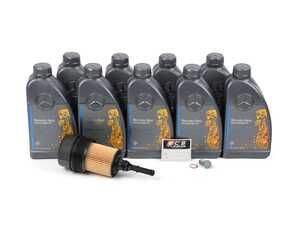 ES#4642939 - 611180021090KT - Genuine Oil Service Kit (5w-40) - Includes Genuine filter and Genuine 229.5 Spec oil - Genuine Mercedes Benz - Mercedes Benz