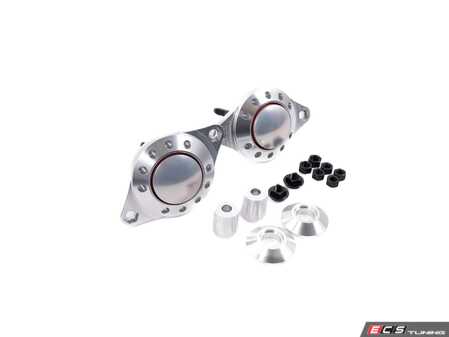 ES#5340639 - M143 - Rennline Tunable Semi-Solid Engine Mounts - Pair - CNC-machined from billet aluminum and includes three pairs of bushing inserts in varying densities. The ultimate solution for your 982! - Rennline - Porsche