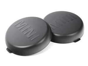 ES#4375355 - 63120432836KT - Cover Cap Black - Set Of 2 - For LED or Regular Halogen additional driving lamps - Genuine MINI - MINI