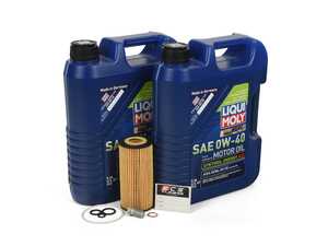ES#4766249 - 2751800009KT8 - M275 V12 Liqui Moly Synthoil Energy Oil Service Kit (0w-40) - Includes MANN filter and Liqui Moly Synthoil Energy A40 MB 229.5 Spec oil - Assembled By ECS - Mercedes Benz