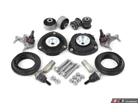 ES#4045664 - 5q0412249eKT3 - Front Suspension Refresh Kit - Stage 1 - Includes tie rod ends, strut mounts, ball joints, front control arm bushings and rear bushings - Genuine Volkswagen Audi - Audi Volkswagen