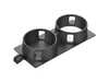 ES#4430684 - 2021066-7C-dehbl - Cup Holder Delete Panel - Half Cover - Black - Tired of looking at that nasty cup holder you've never cleaned? Just cover it up! - CJM Industries - Volkswagen