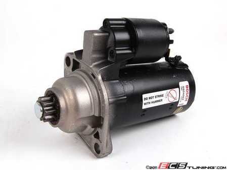 ES#10284 - SR0408Xkt - Starter Motor - Remanufactured - Includes a $100 Refundable Core Charge - Bosch - Volkswagen