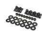 ES#4616074 - 50002ZN - Sparco Seat Hardware Spacer Kit - Side Mount Kit - Black Zinc - Sparco - 